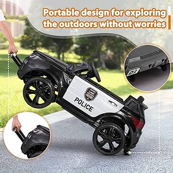 Amazon.co.jp: パトカー ライドオン トビ 子供 車 警官 車 親